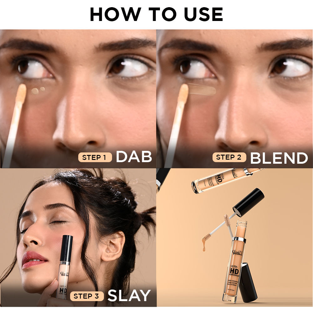 GLAM21 Ultra HD Liquid Concealer For HD Finish