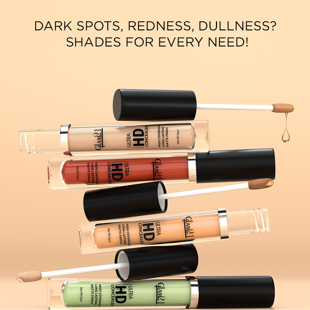 GLAM21 Ultra HD Liquid Concealer For HD Finish