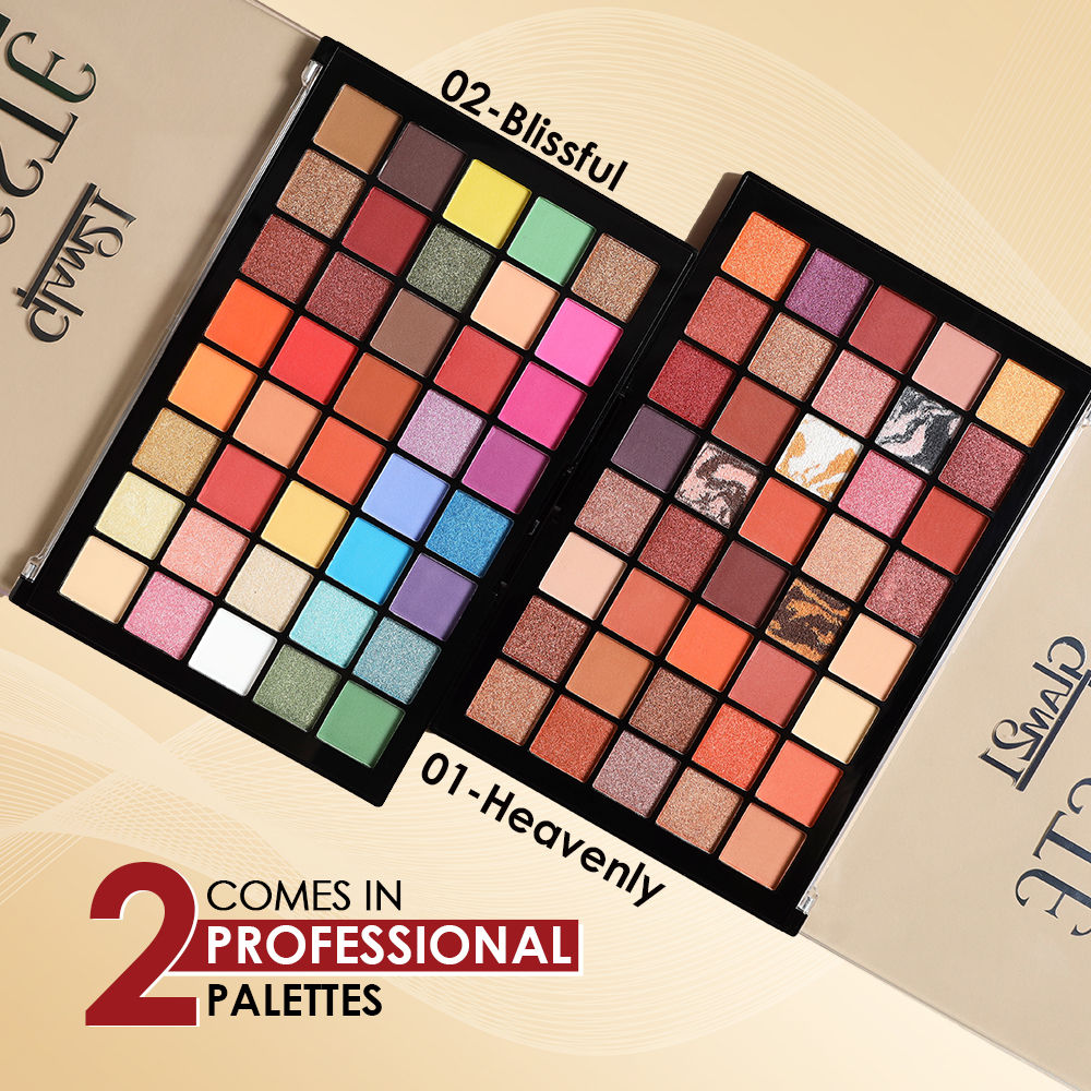 GLAM21 Celeste Professional 40 Colors Eyeshadow Palette