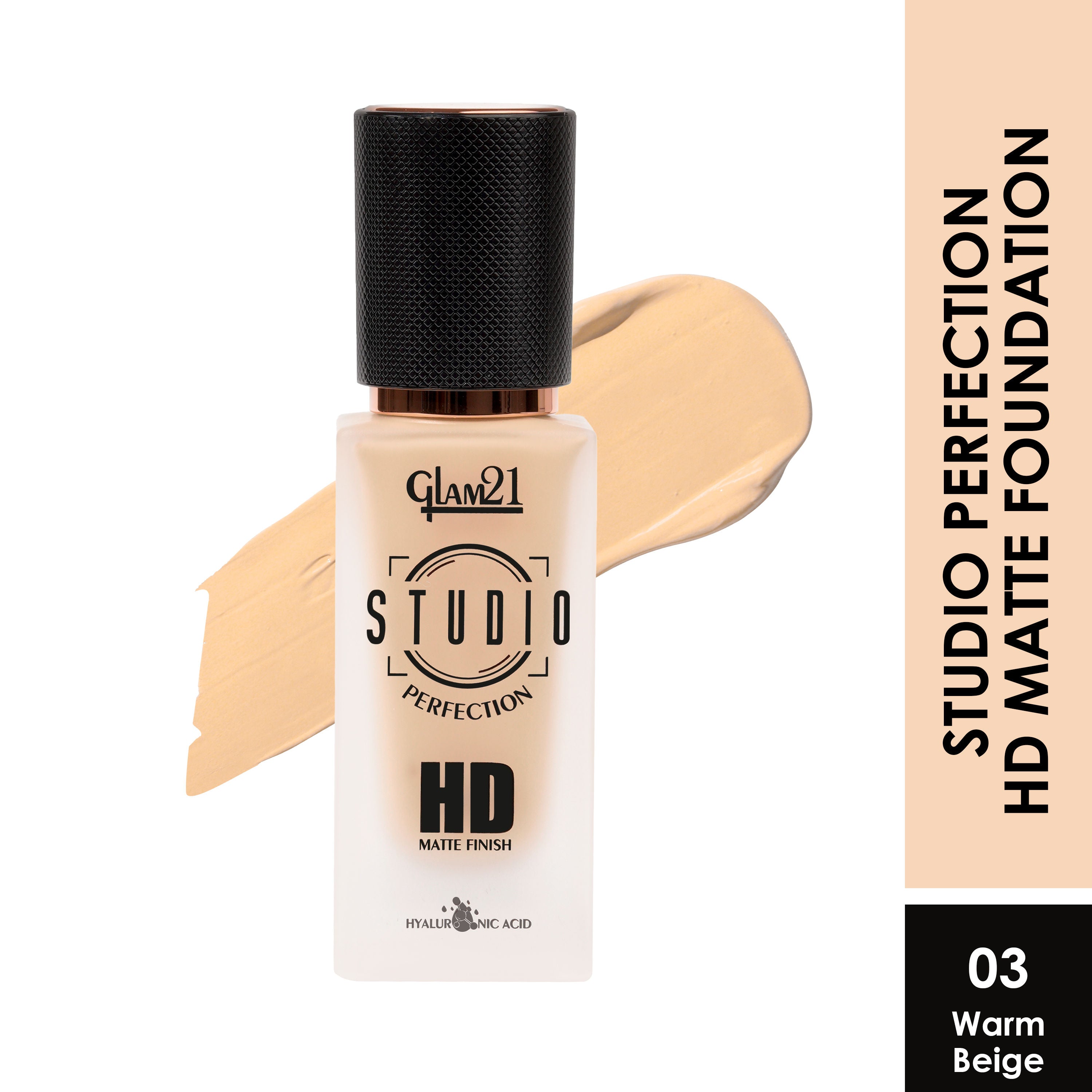GLAM21 Studio Perfection HD Matte Long Stay Water Proof Foundation