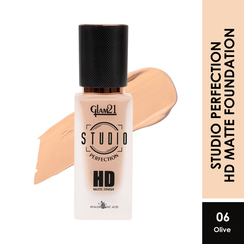 GLAM21 Studio Perfection HD Matte Long Stay Water Proof Foundation