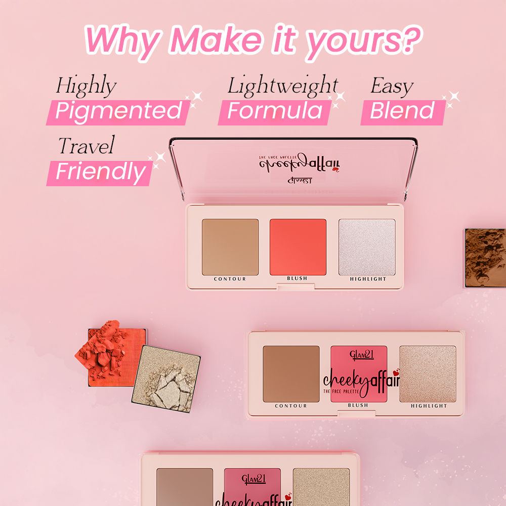GLAM21 Cheeky Affair The Face Palette