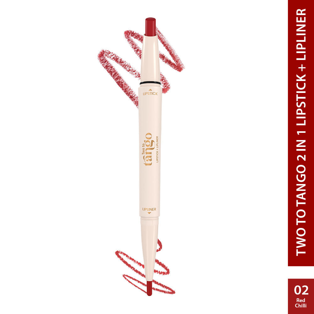 GLAM21 Two To Tango Lip Liner + Lipstick Duo