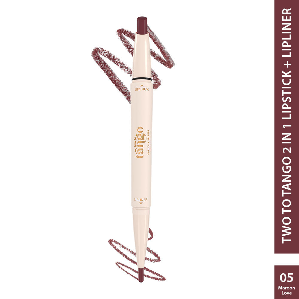 GLAM21 Two To Tango Lip Liner + Lipstick Duo