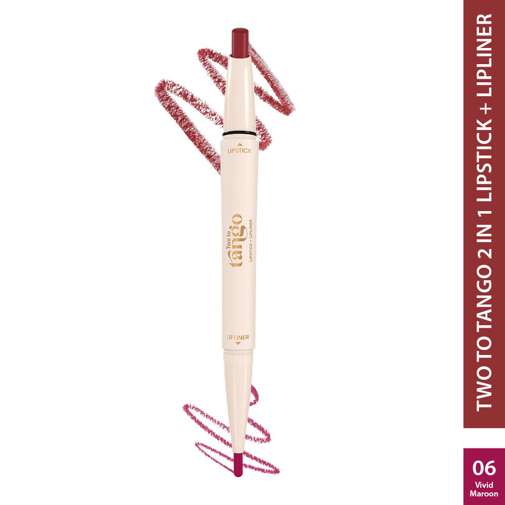 GLAM21 Two To Tango Lip Liner + Lipstick Duo
