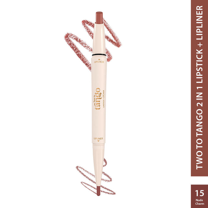 GLAM21 Two To Tango Lip Liner + Lipstick Duo