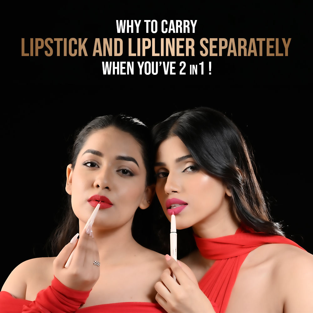 GLAM21 Two To Tango Lip Liner + Lipstick Duo