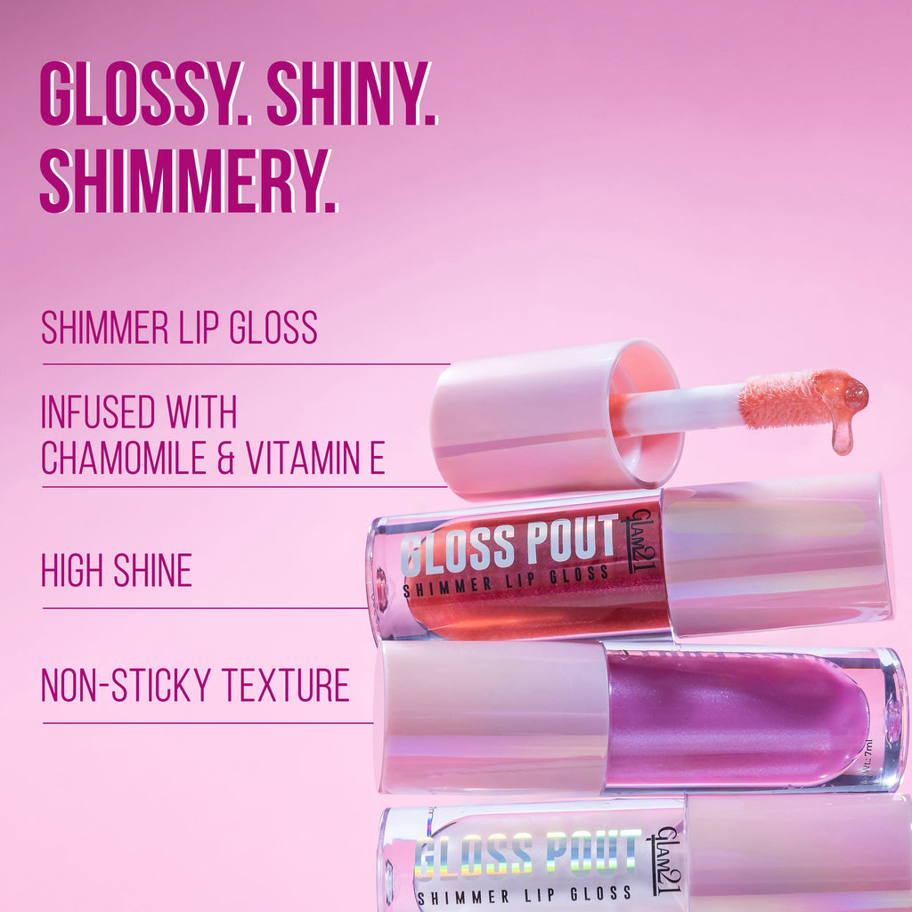 GLAM21 Pout Shimmer Lip Gloss
