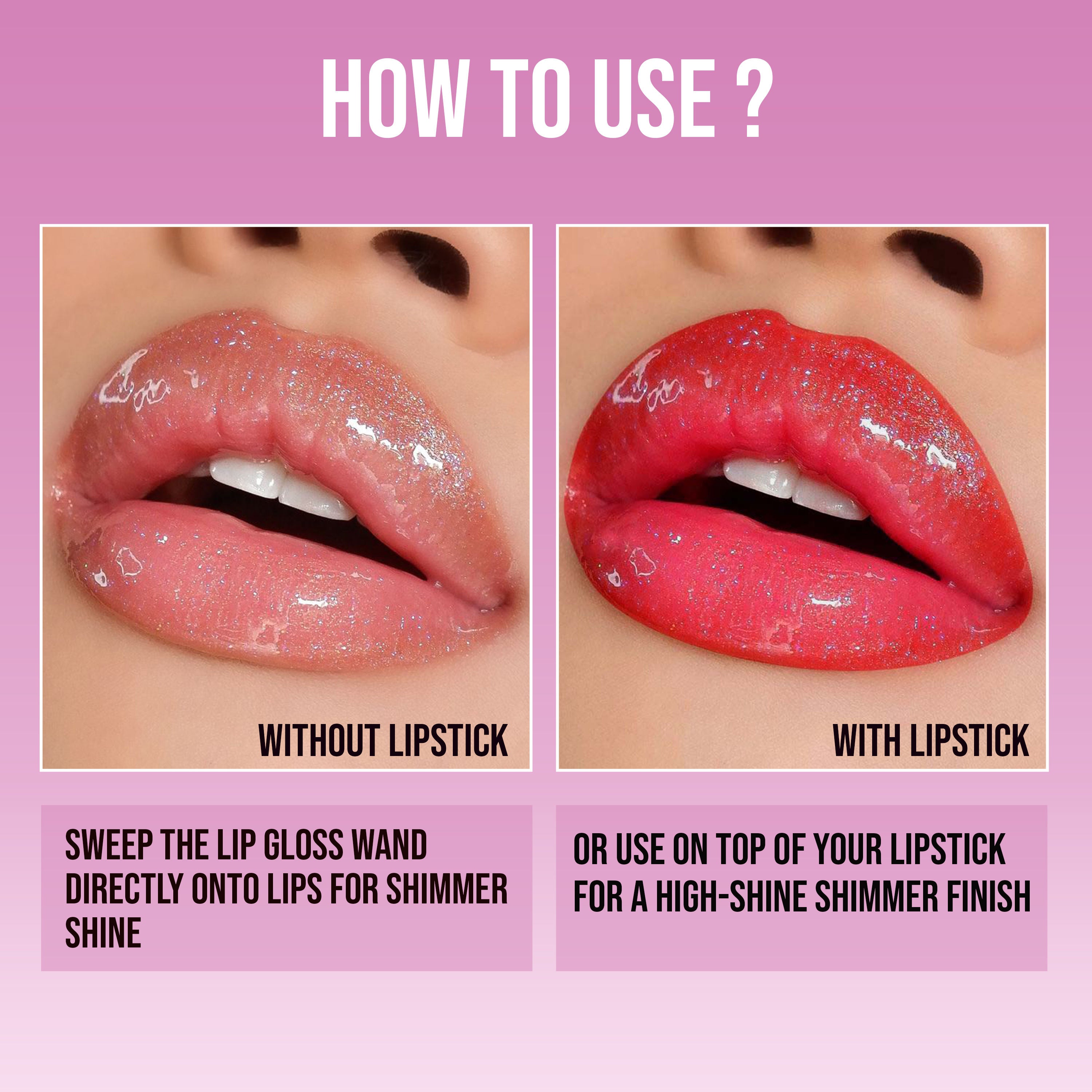 GLAM21 Pout Shimmer Lip Gloss