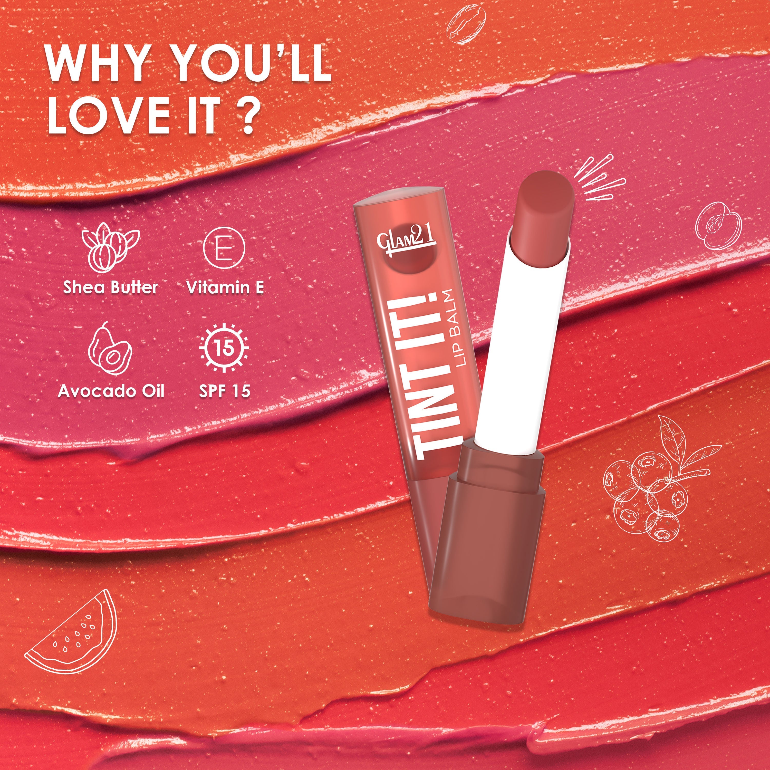 GLAM21 Tint It Lip Balm