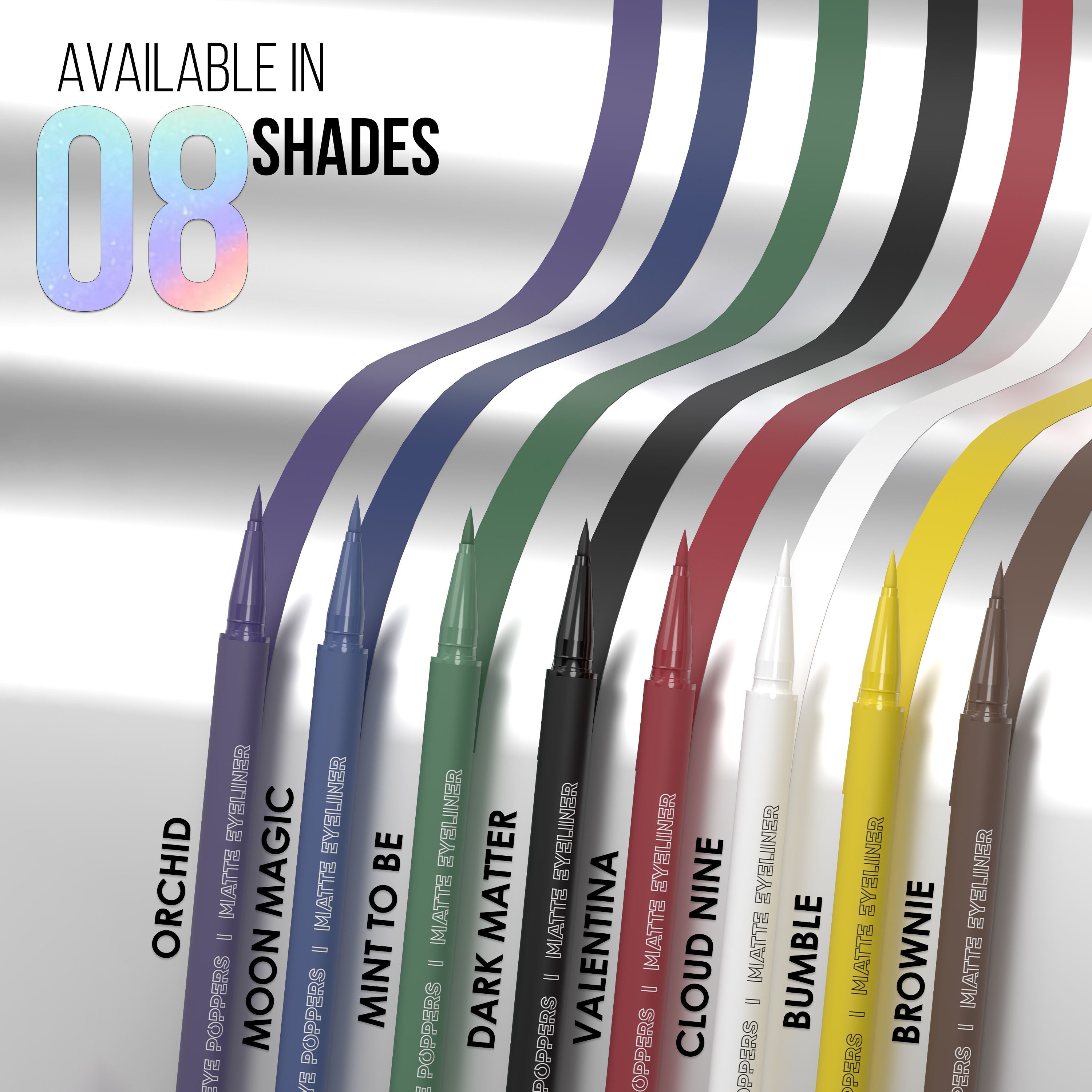 GLAM21 Eye Poppers Matte Eyeliner