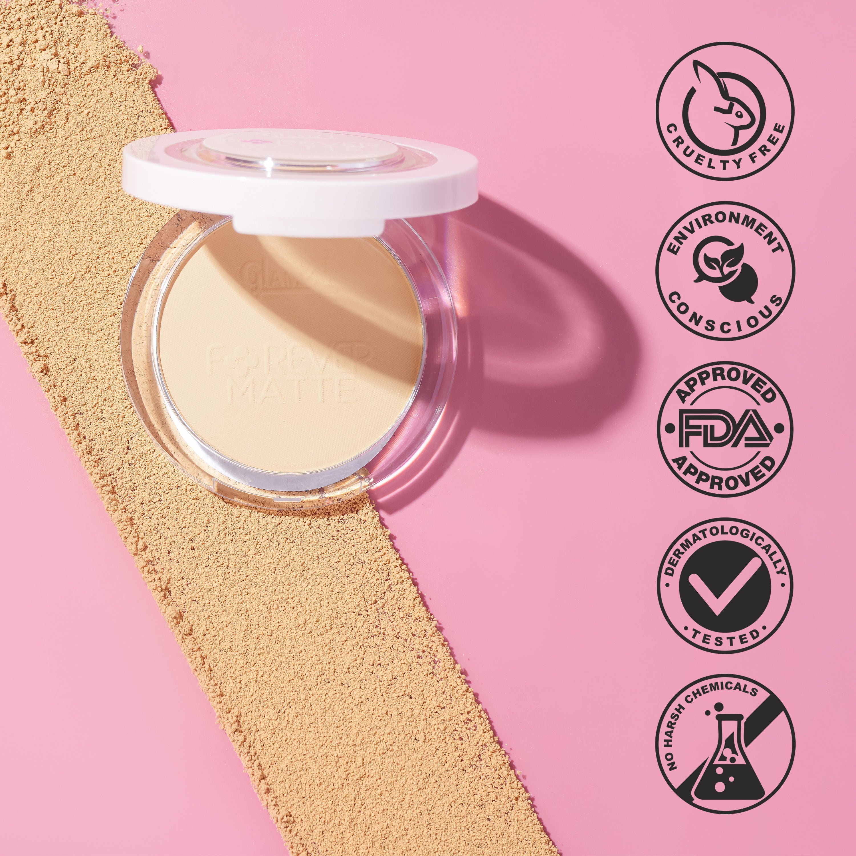 GLAM21 Forever Matte Compact