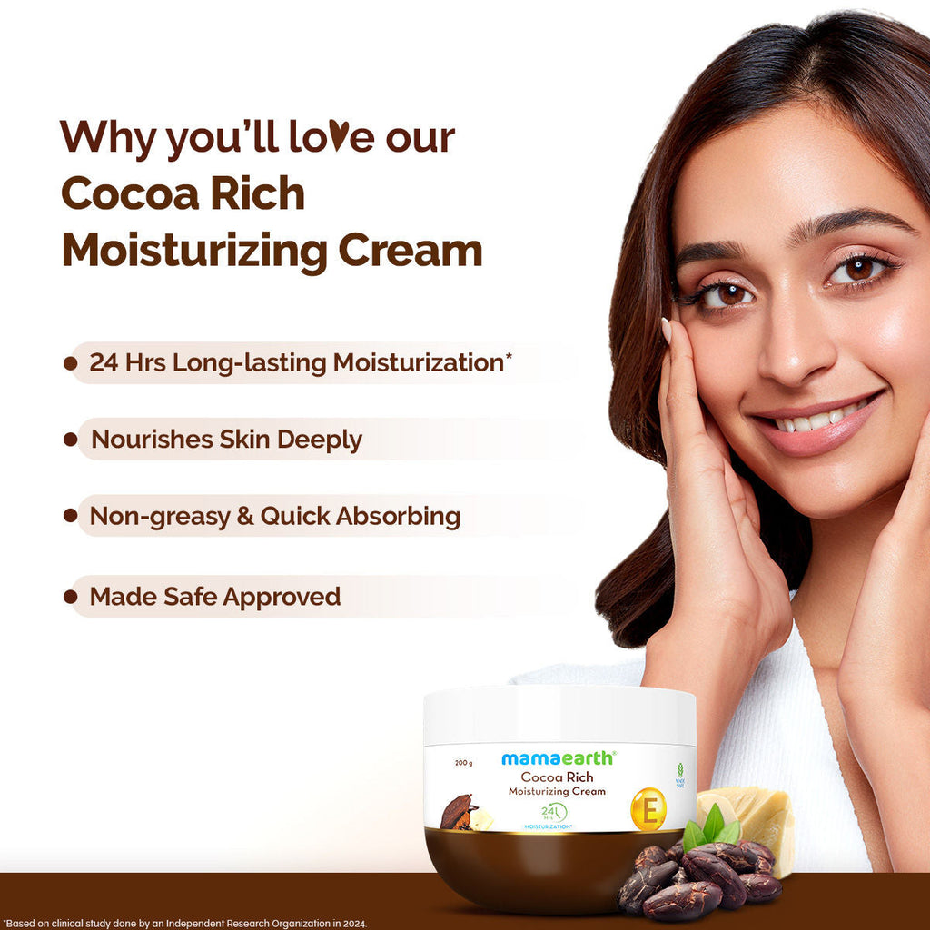 Mamaearth Cocoa Rich Moisturizing Cream