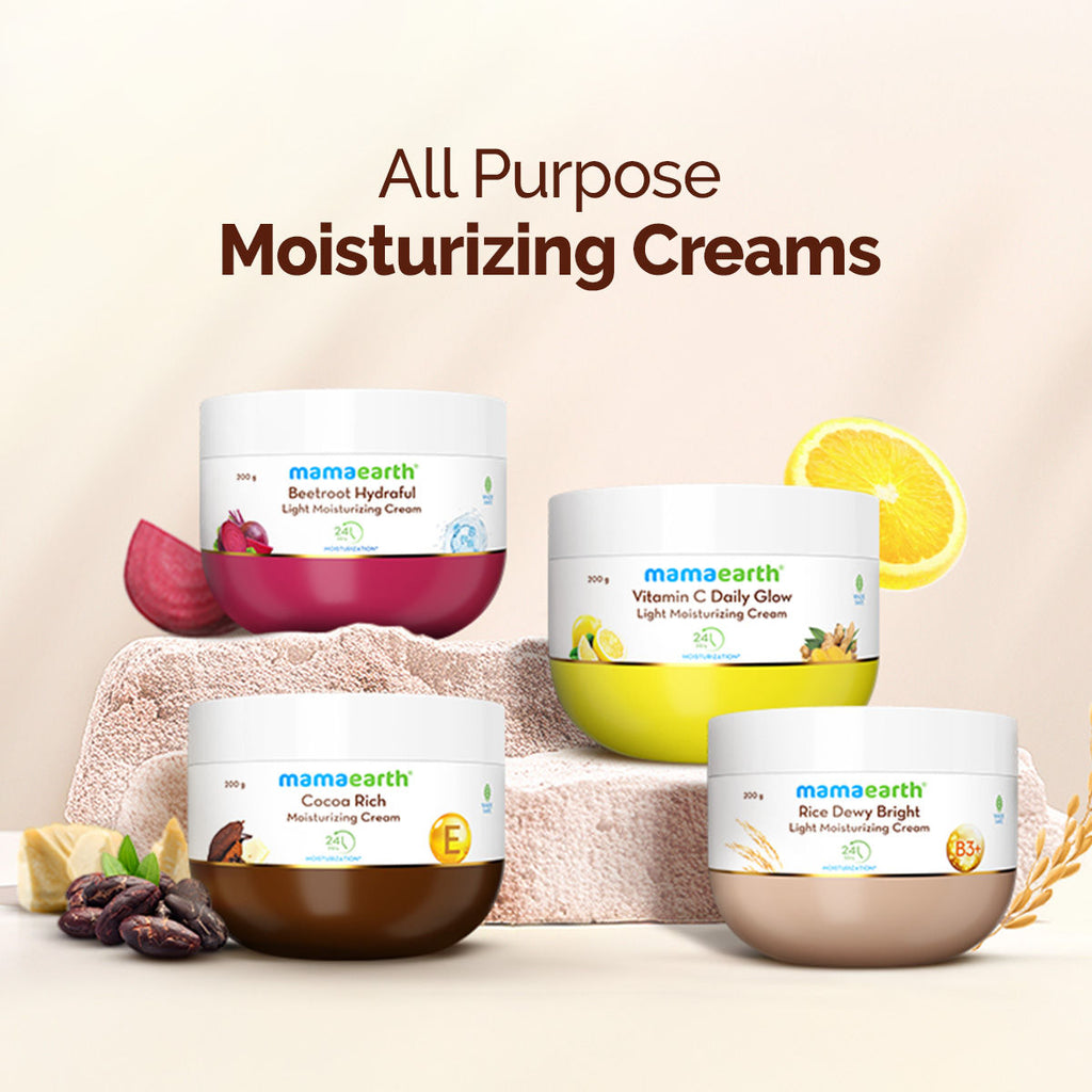 Mamaearth Rice Dewy Bright Light Moisturizing Cream