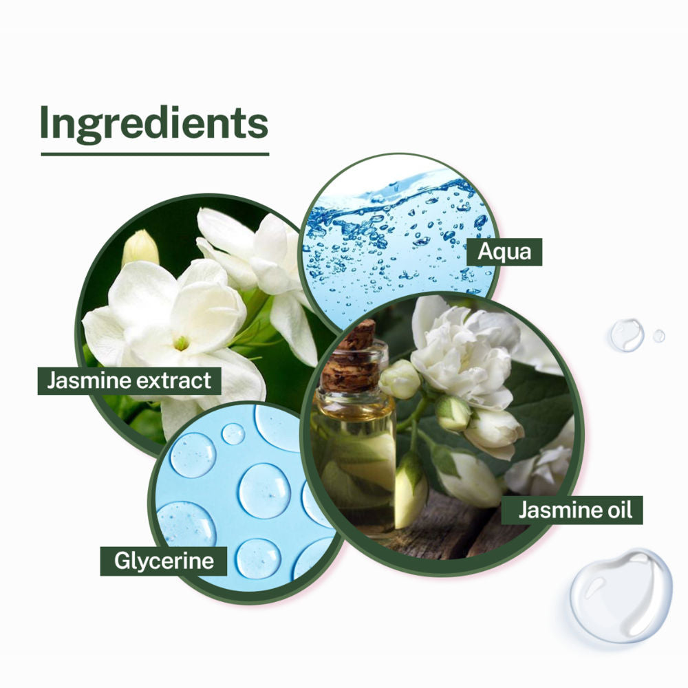 Love Earth Jasmine Mogra Face Mist Toner with Jasmine Oil for Instant Glow & Even Skin Tone