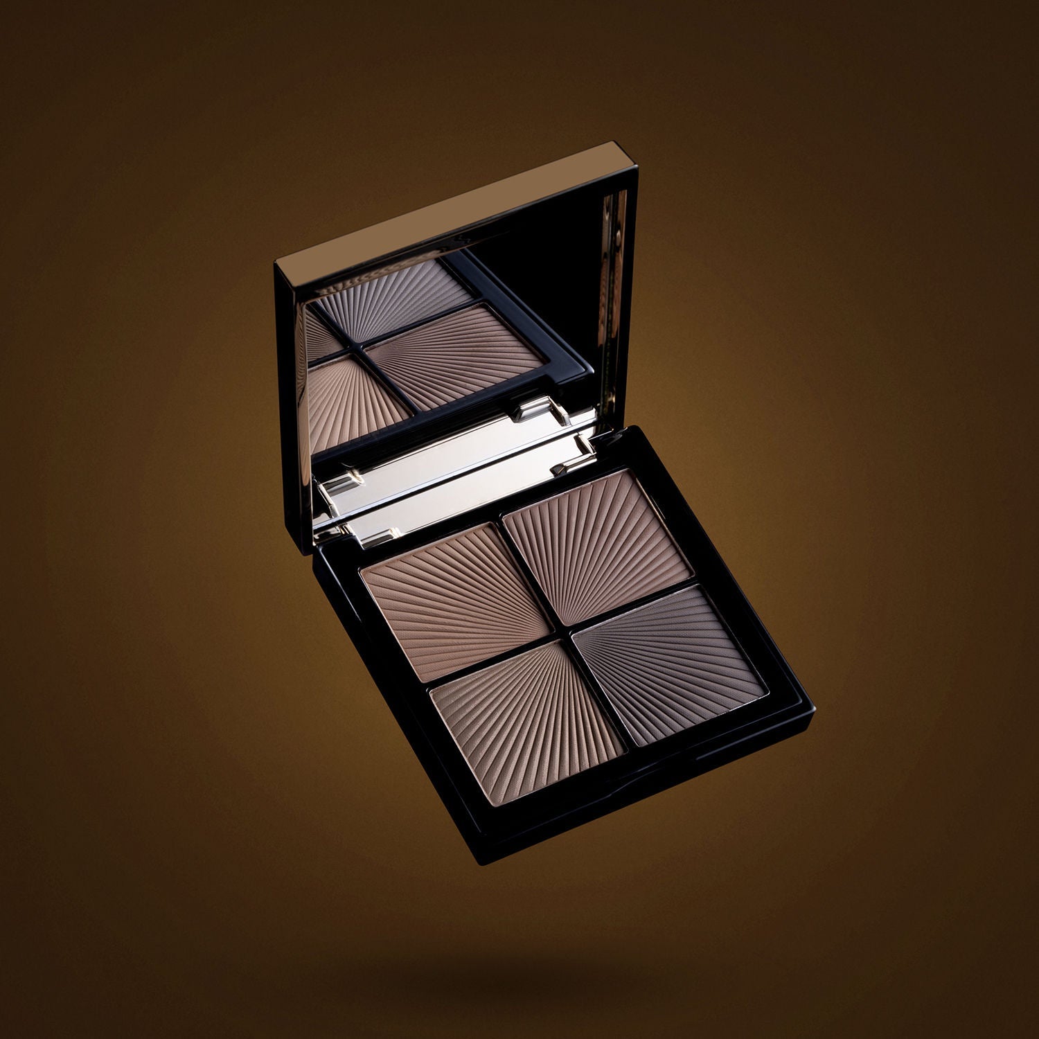 PAC Spotlight Eyebrow Palette X4 - Longlasting Micro Fine Powder Formula, Pigmented Natural Shades