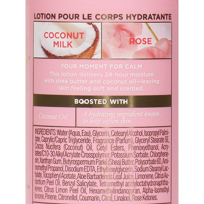 Victoria's Secret Coconut Milk Rose Natural Beauty Body Lotion