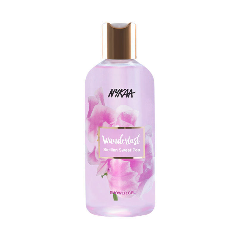 Wanderlust Sicilian Sweet Pea Floral Perfume Body Wash
