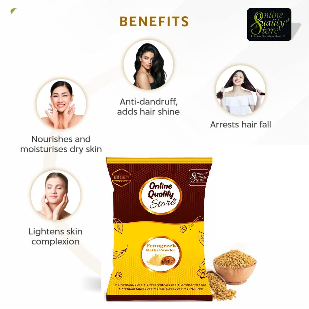Online Quality Store Fenugreek (methi) Powder For Hair Growth