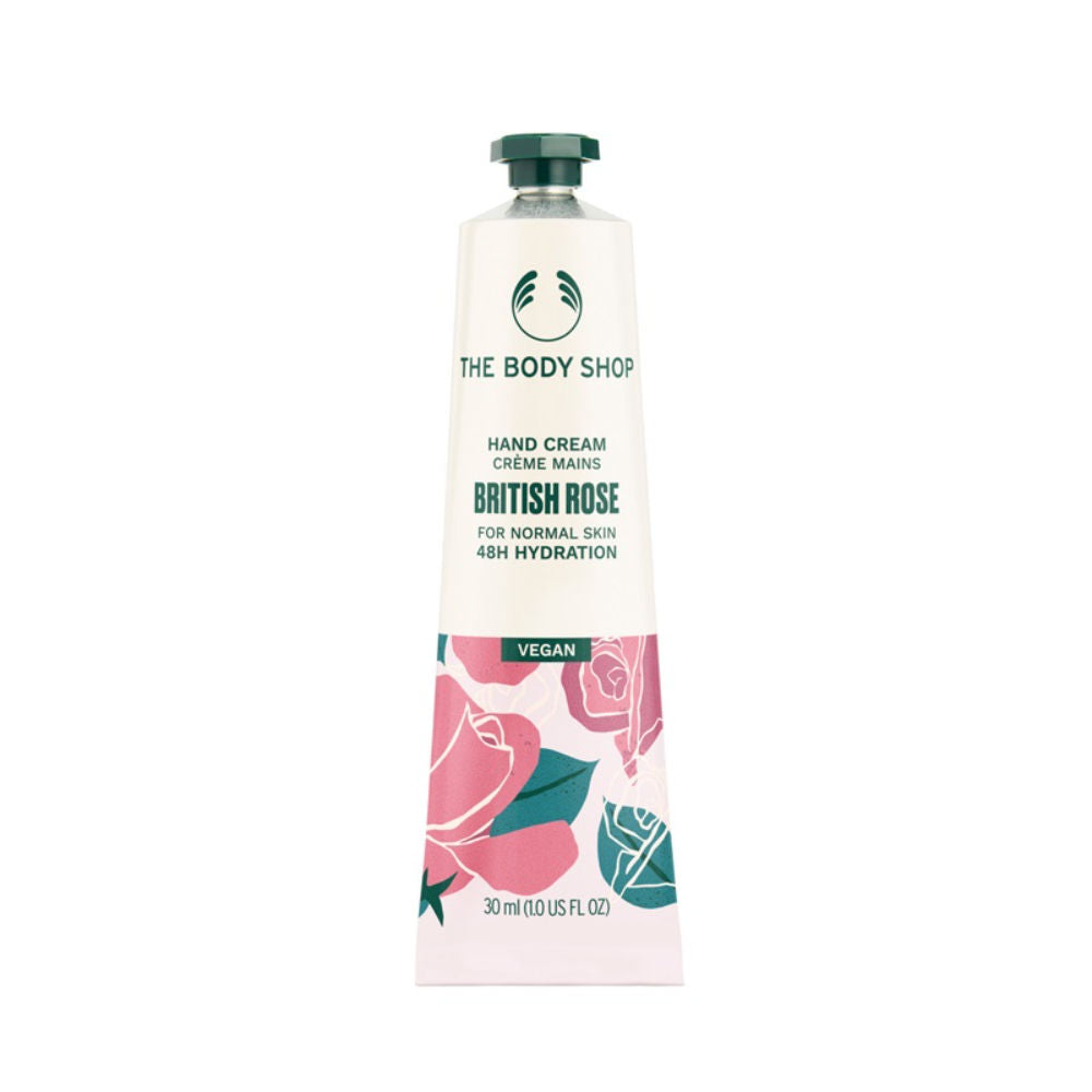 The Body Shop British Rose Petal Soft Hand Cream