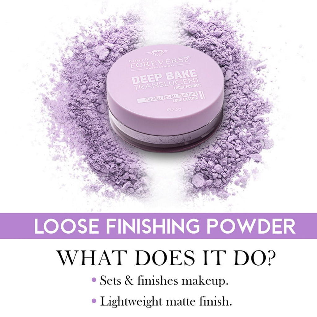 Daily Life Forever52 Deep Bake Translucent Matte Loose Powder