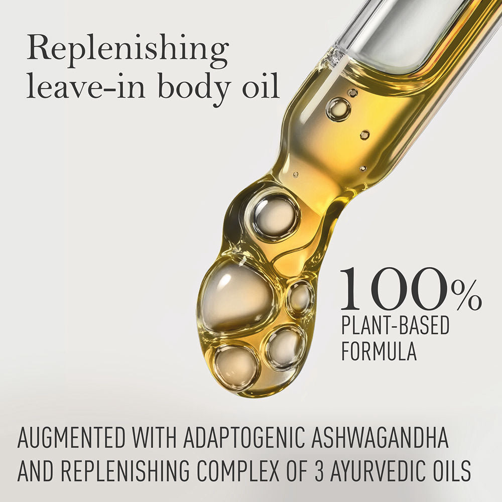 Kama Ayurveda Ashwaras Replenishing Body Oil - Leave-in Body Oil for Daily Use