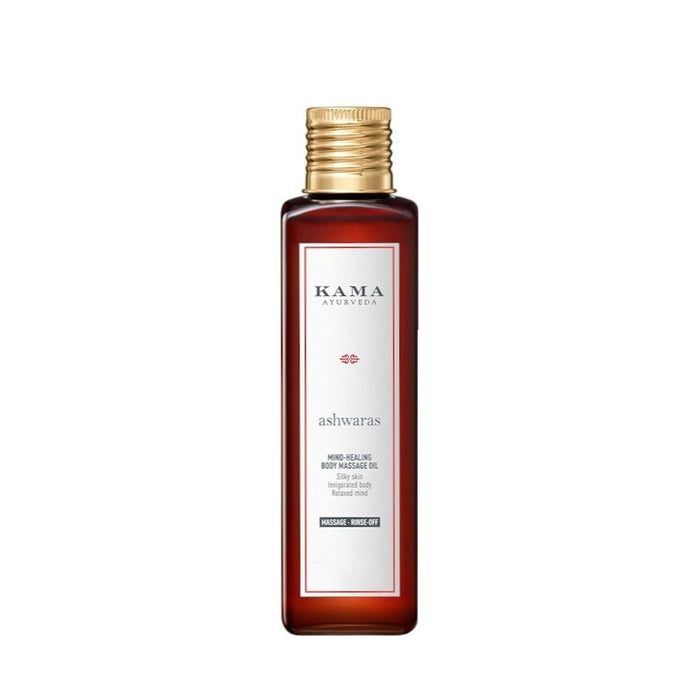 Kama Ayurveda Ashwaras Reviving Body Massage Oil for Nourished Skin and Relaxed Mind