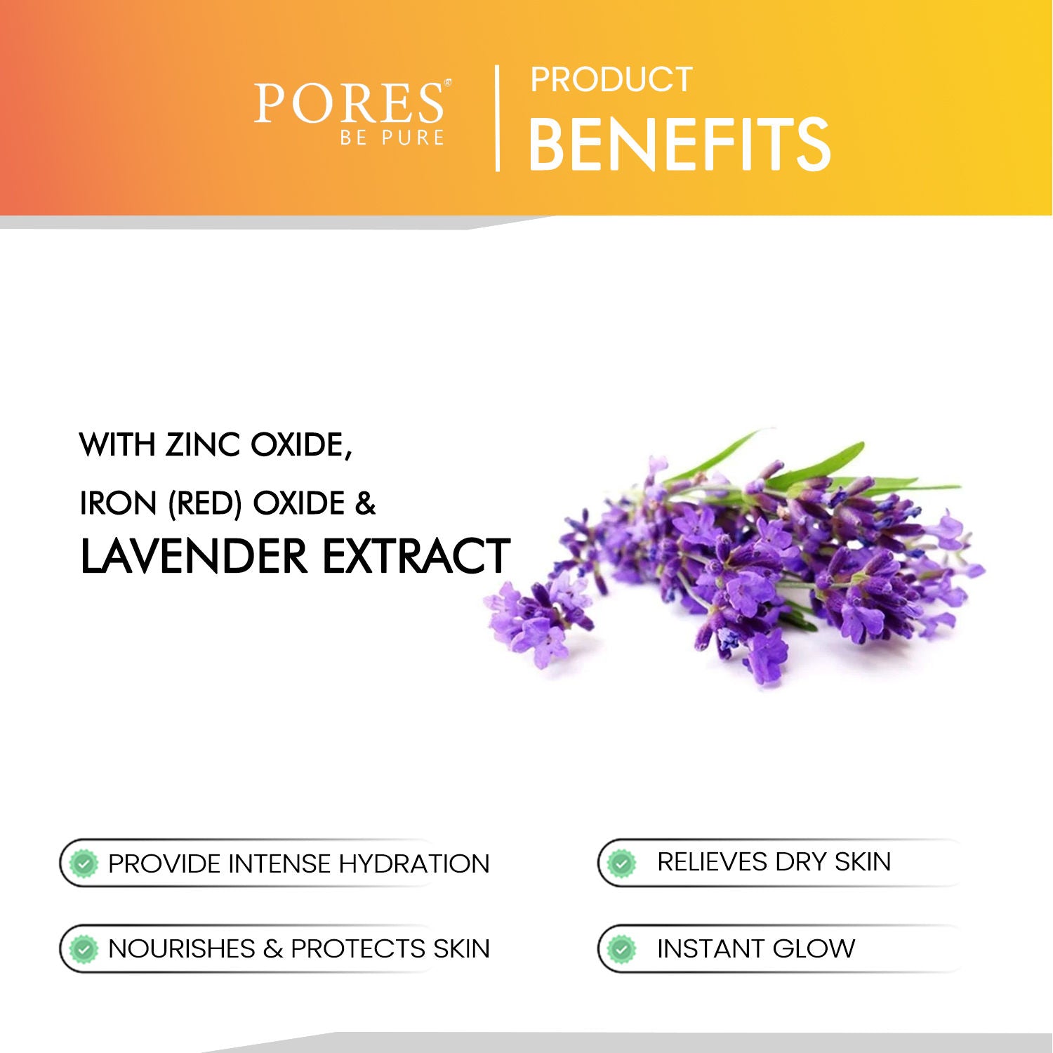 Pores Be Pure Natural Tone Tinted Sunscreen SPF 50 PA++++