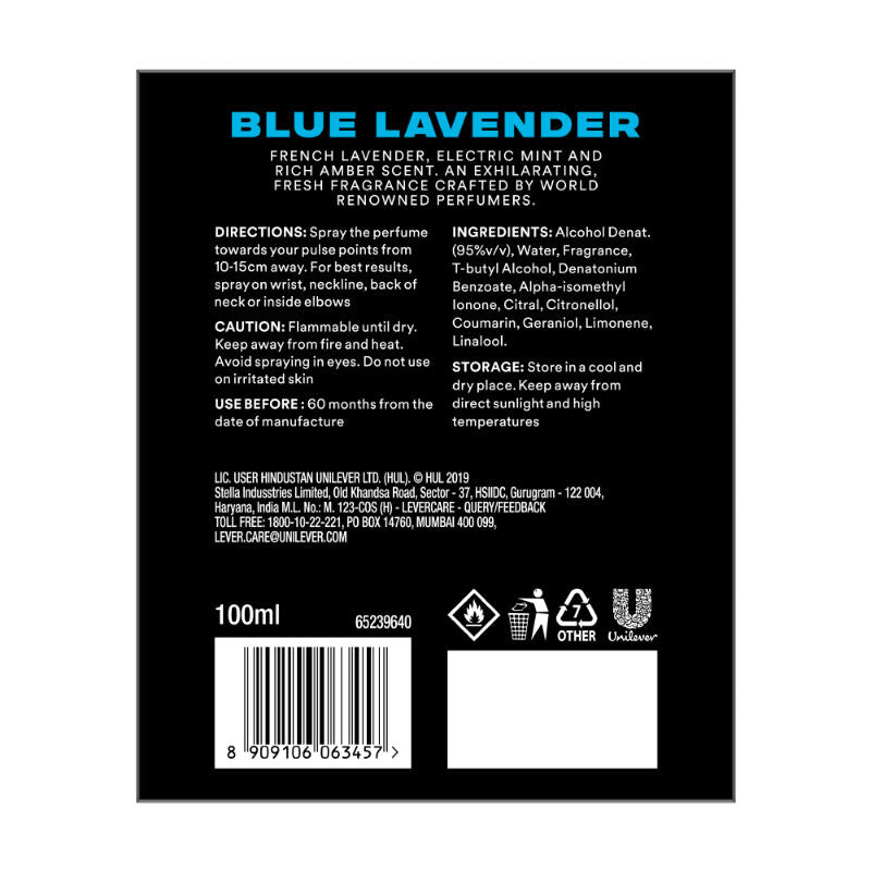 Axe Premium Luxury Perfumes - Blue Lavender