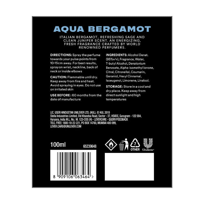 Axe Premium Luxury Perfumes - Aqua Bergamot