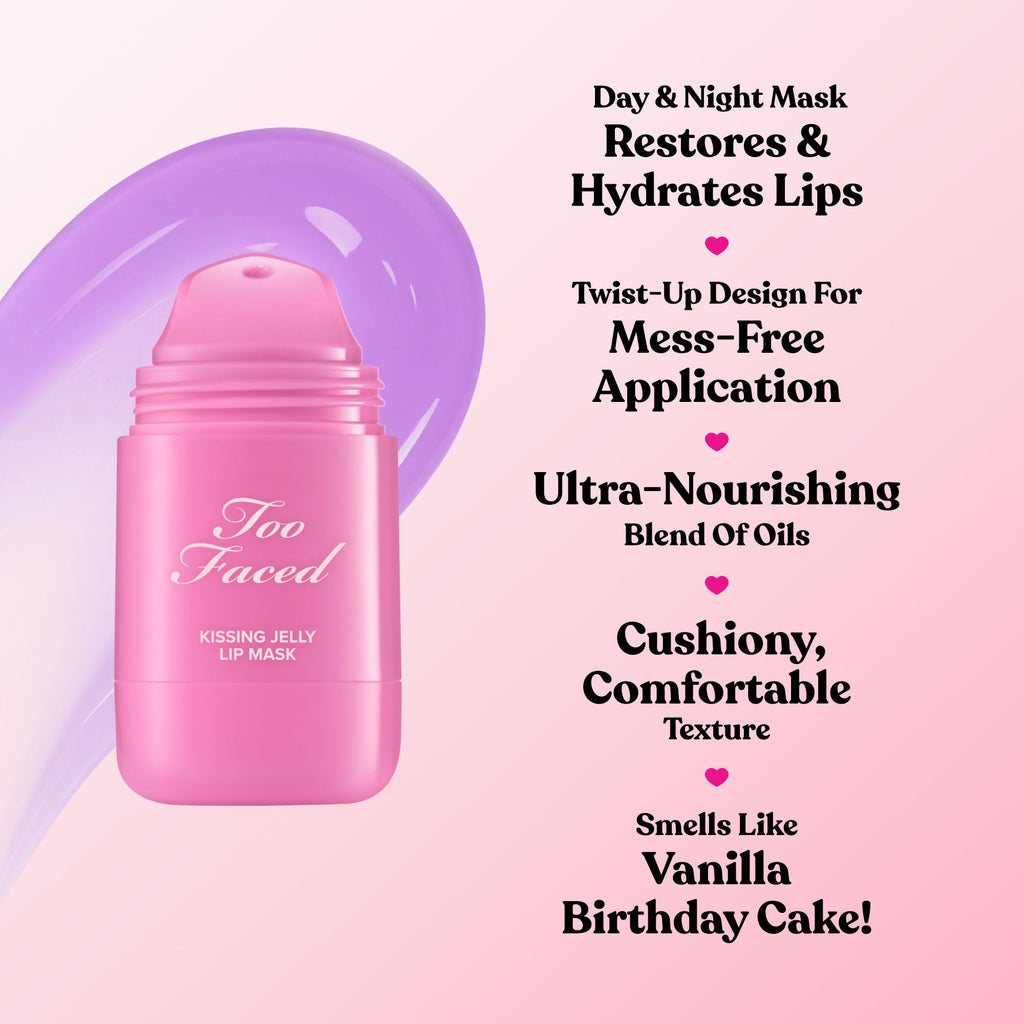 Too Faced Kissing Jelly Lip Mask - Birthday Kiss