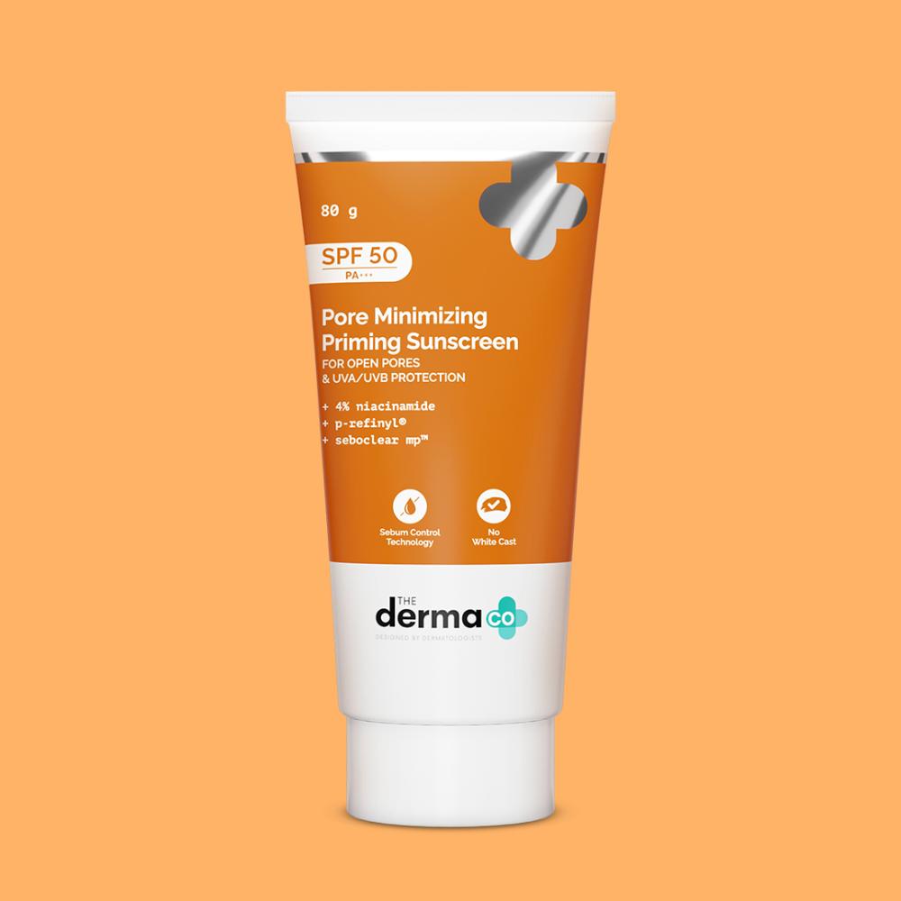 The Derma Co Pore Minimizing Priming Sunscreen
