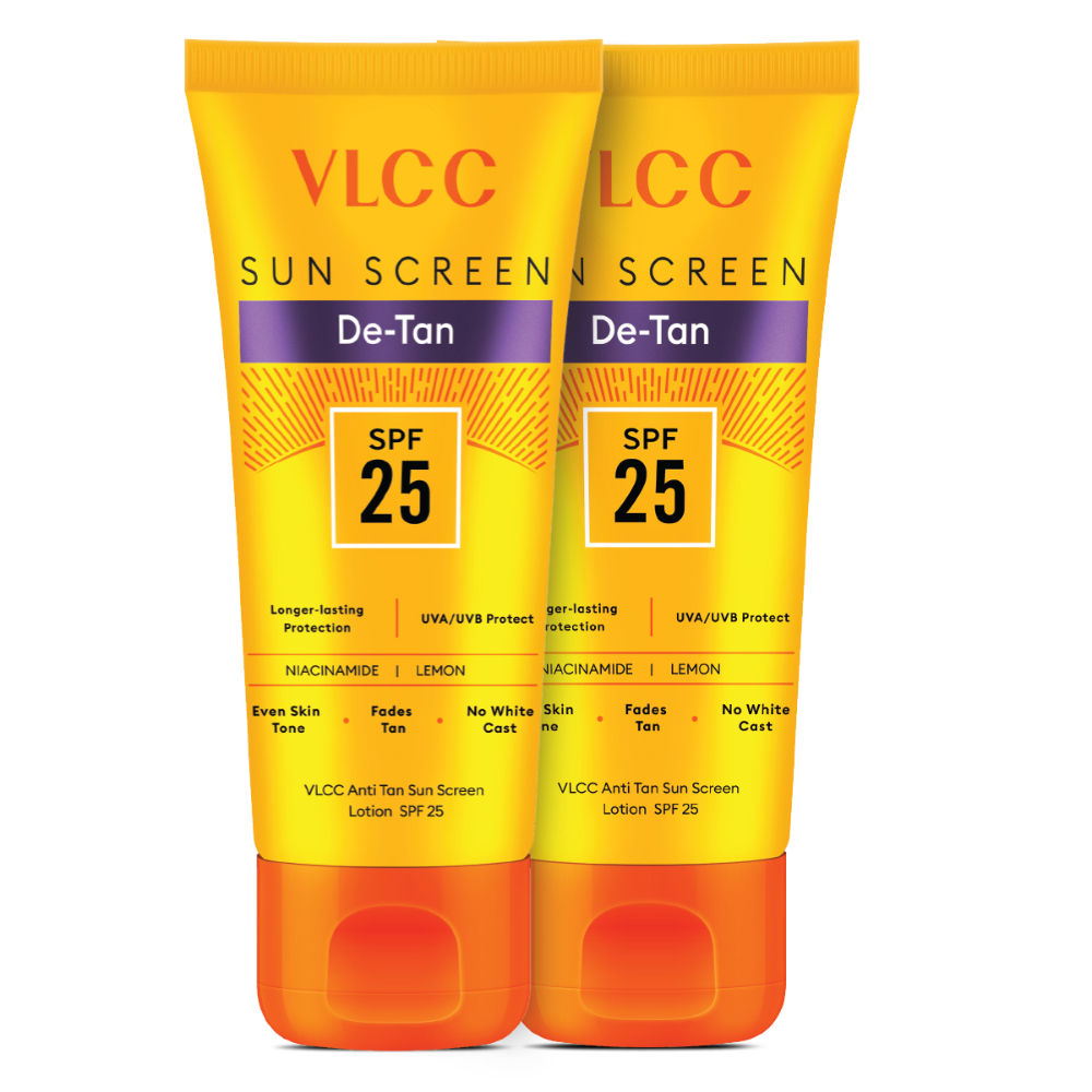 VLCC De-Tan Sun Screen Lotion SPF 25 PA+ - Buy One Get One