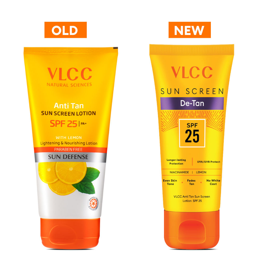 VLCC De-Tan Sun Screen Lotion SPF 25 PA+ - Buy One Get One