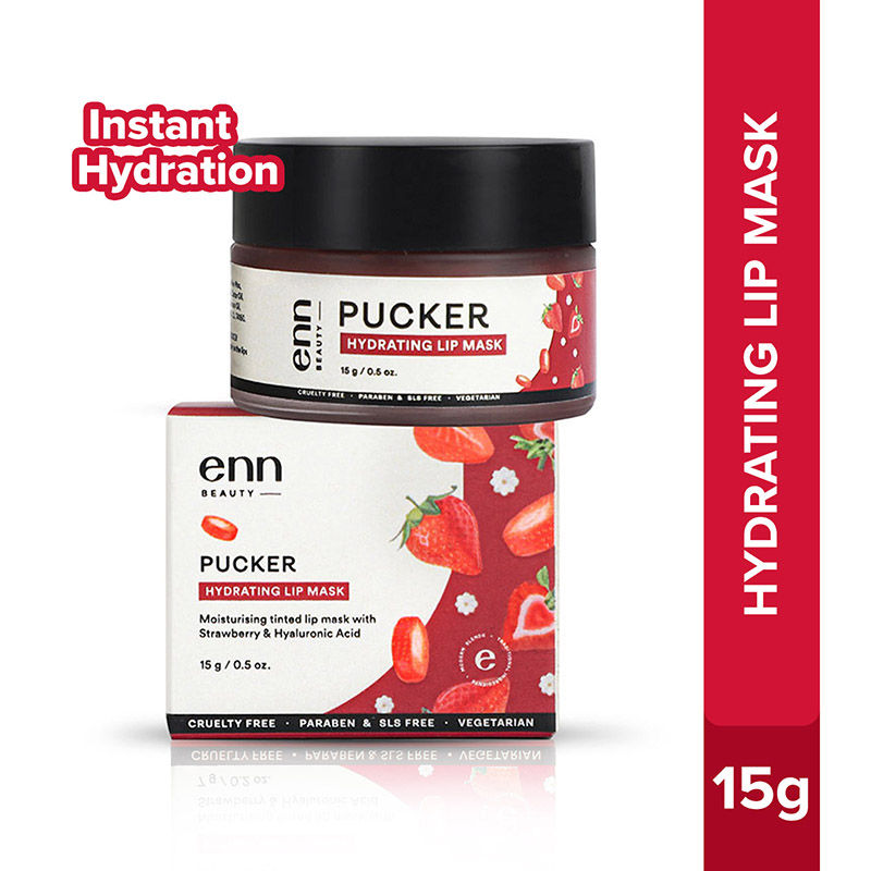 ENN Pucker Tinted Lip Balm - Hydrating Care for Dry, Dark & Pigmented Lips
