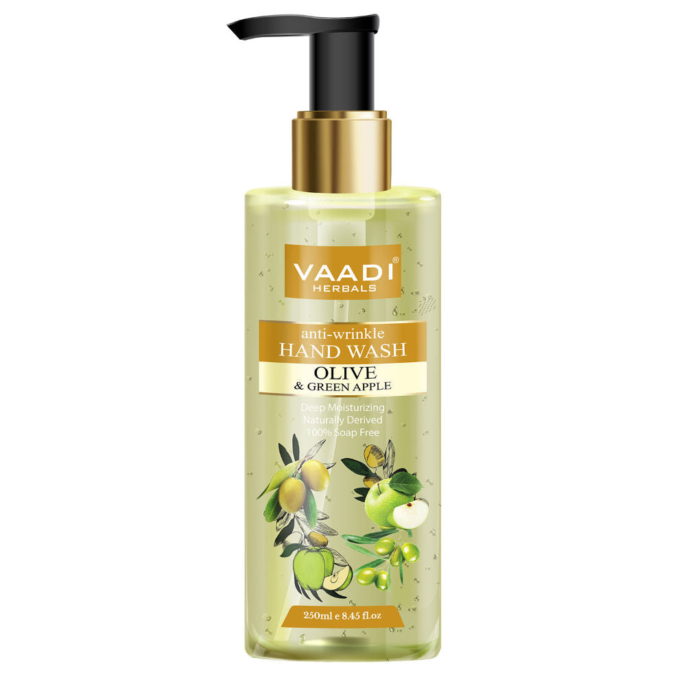 Vaadi Herbals Anti - Wrinkle Olive and Green Apple Hand Wash