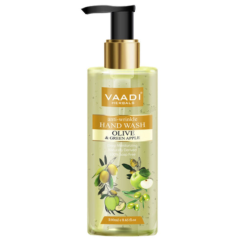 Vaadi Herbals Anti - Wrinkle Olive and Green Apple Hand Wash