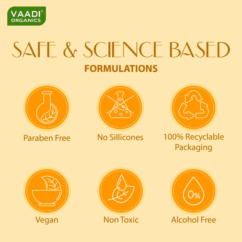 Vaadi Herbals Deep Moisturizing Honey & Sandalwood Hand Wash