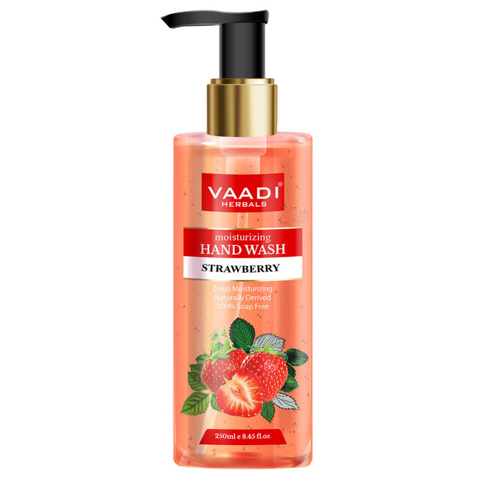 Vaadi Herbals Deep Moisturizing Strawberry Hand Wash