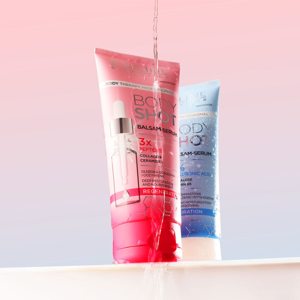 Eveline Cosmetics Body Shot Balsm - Serum 2% Hyaluronic Acid Hydration