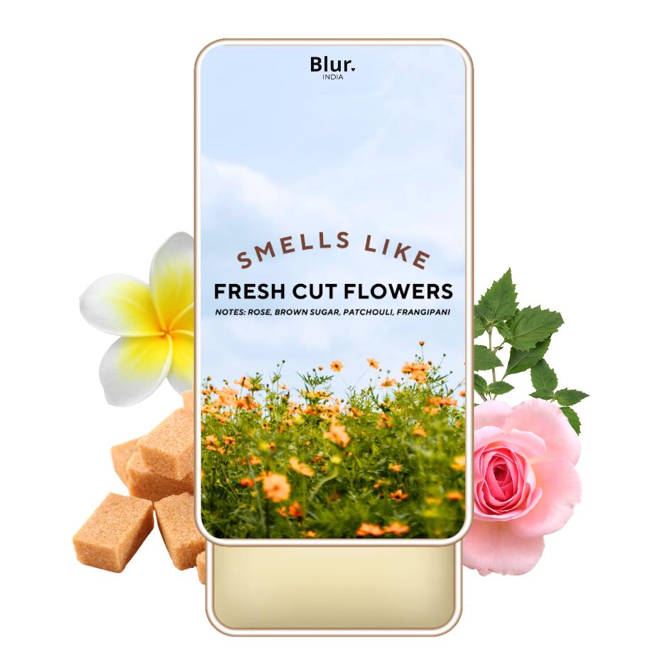 Blur India Smells Like Fresh Cut Flowers Solid Perfume