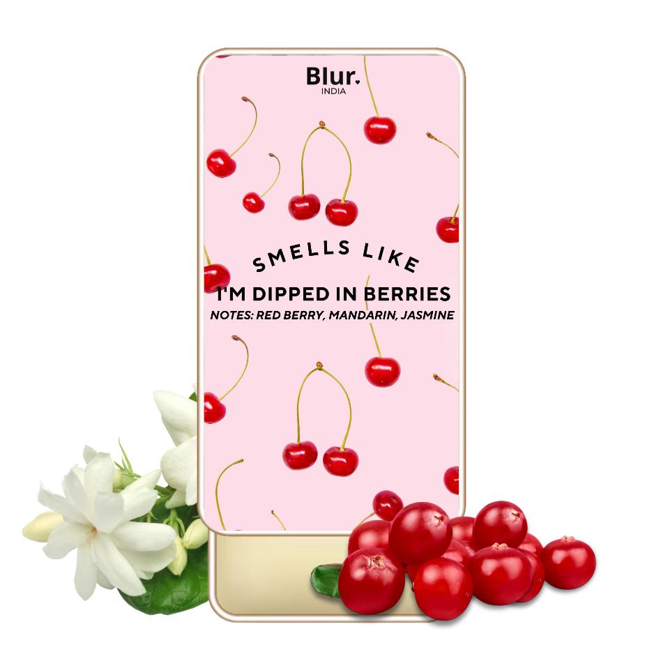 Blur India Smells Like I'm Dipped In Berries Solid Perfume