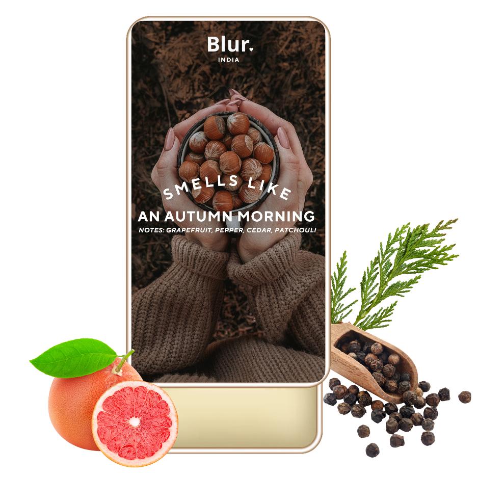 Blur India Smells Like An Autumn Morning Solid Perfume