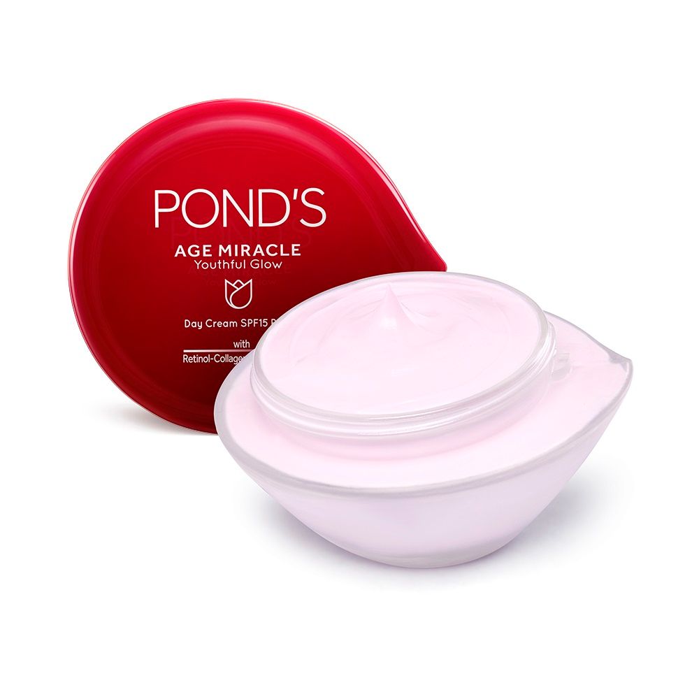 Ponds Youthful Miracle Hexyl Retinol Complex, Renew & Repair Day Cream, SPF 15 PA++