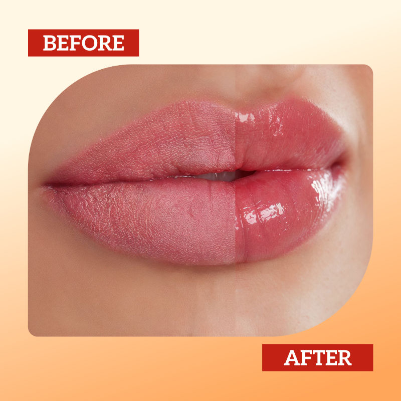 inatur Lip Gloss-Monroe, Classic Red Gloss,Hydrating, Long-Lasting, with Rosehip & Coconut Oil