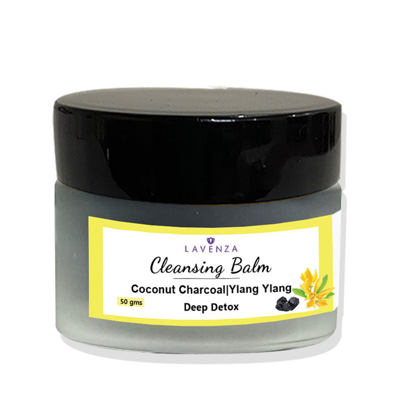 Lavenza Deep Detox Cleansing Balm - Soap Free Face Cleanser & Makeup Remover