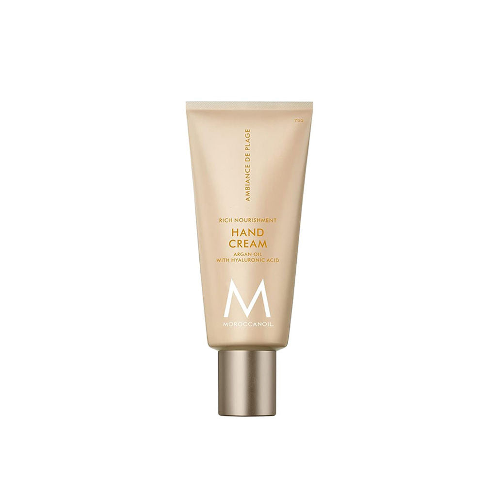 Moroccanoil Hand Cream Ambiance De Plage Argan Oil Shea Butter Hydrates Soft Moisturized Hands