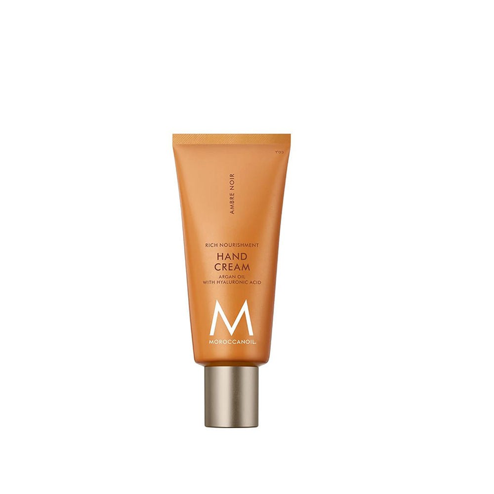 Moroccanoil Hand Cream Ambre Noir|Argan Oil, Hyaluronic Acid & Shea Butter Soft, Moisturized Hands