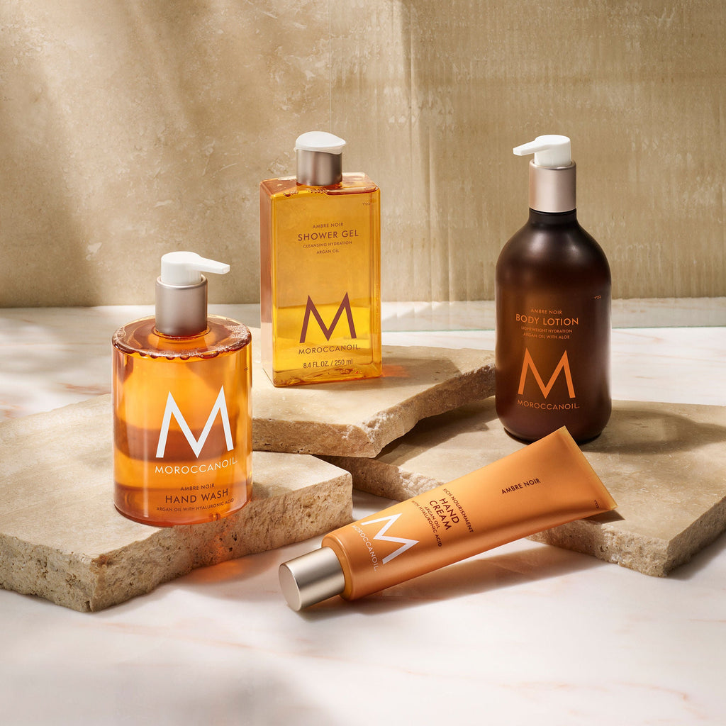 Moroccanoil Hand Cream Ambre Noir|Argan Oil, Hyaluronic Acid & Shea Butter Soft, Moisturized Hands