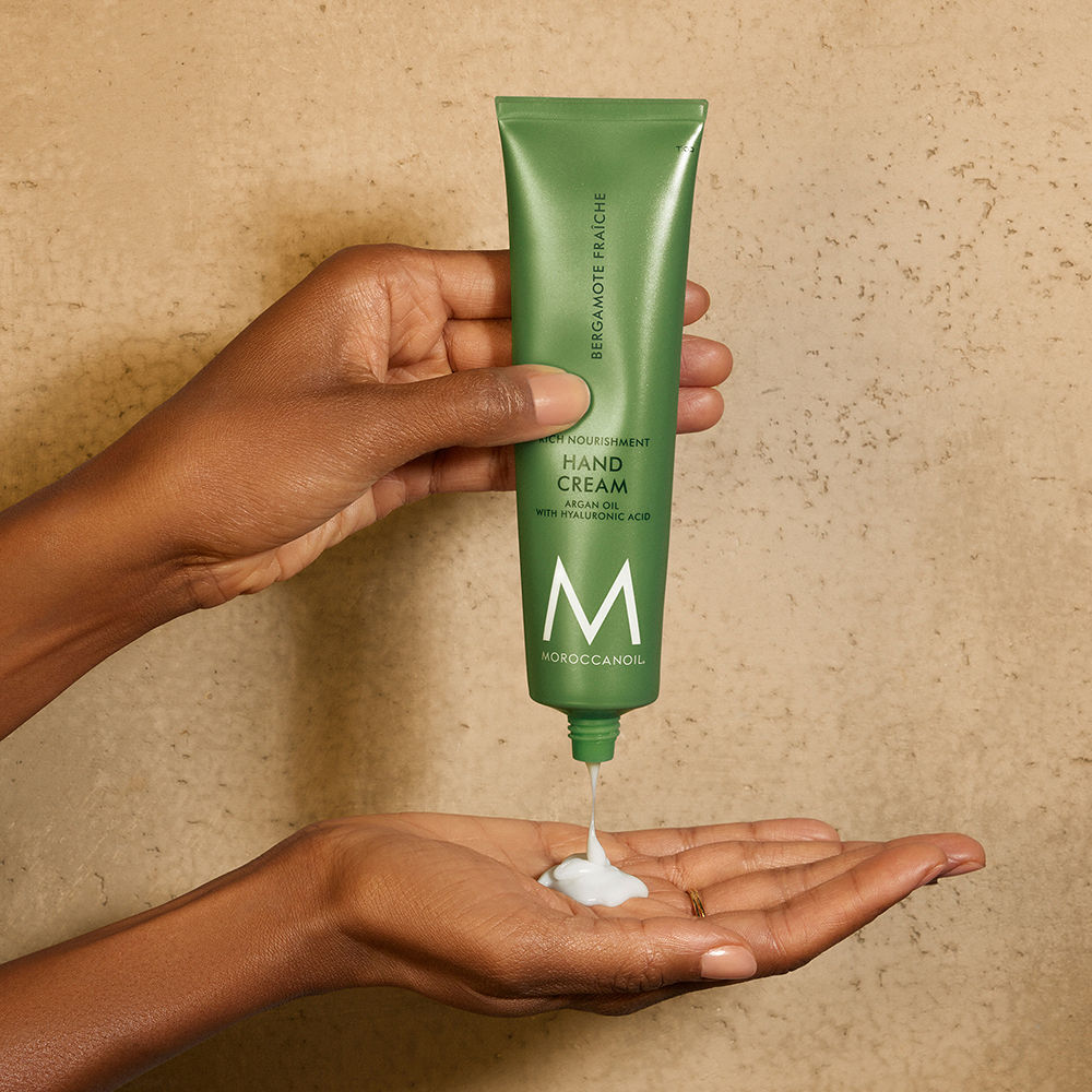 Moroccanoil Hand Cream Bergamote Fraiche|Argan Oil, HA & Butters|Refreshing Citrus Hydration Hands
